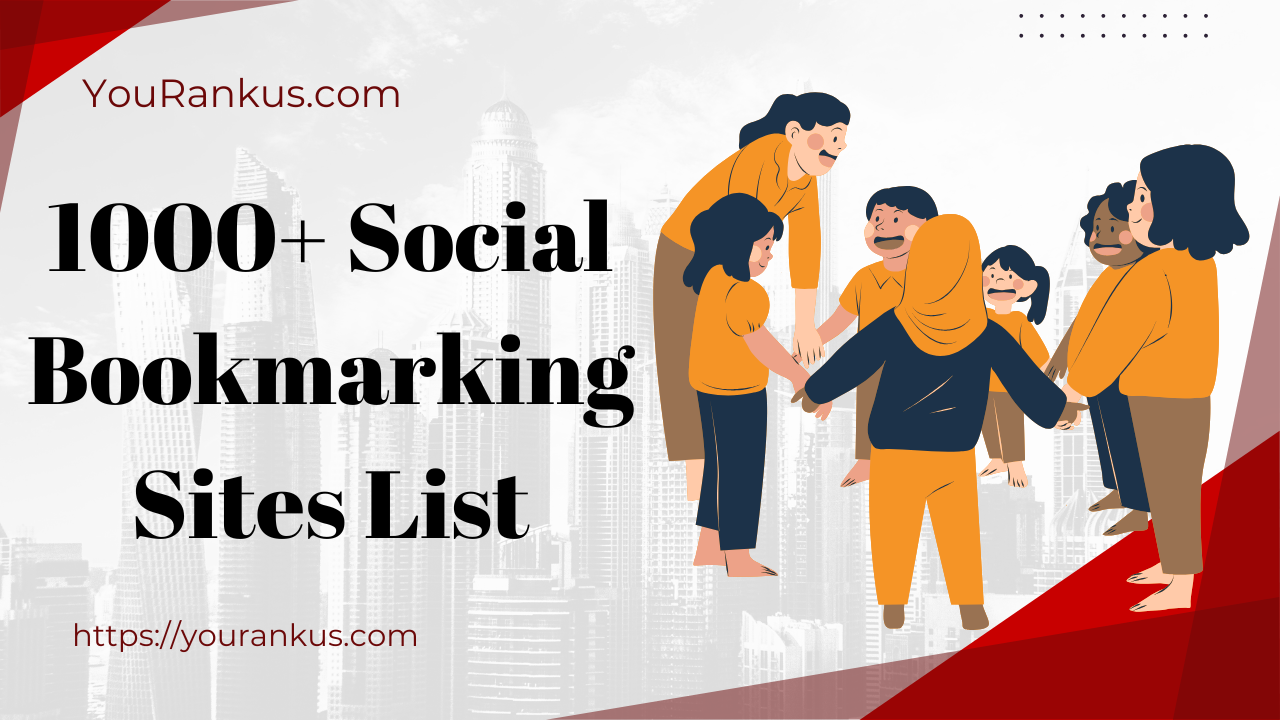 1000+ Social Bookmarking Sites List